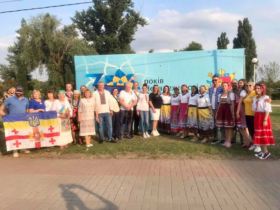Полония отпраздновала День Независимости Украины